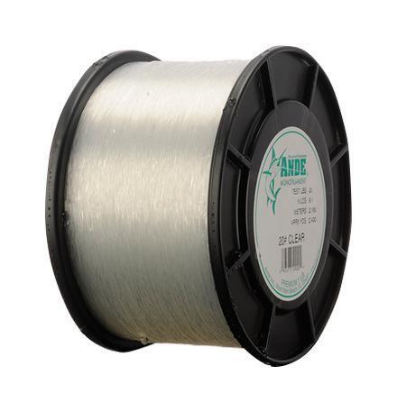 Ande A12-200C Premium Mono Line 1/2lb Spool 200lb 100yd Clear