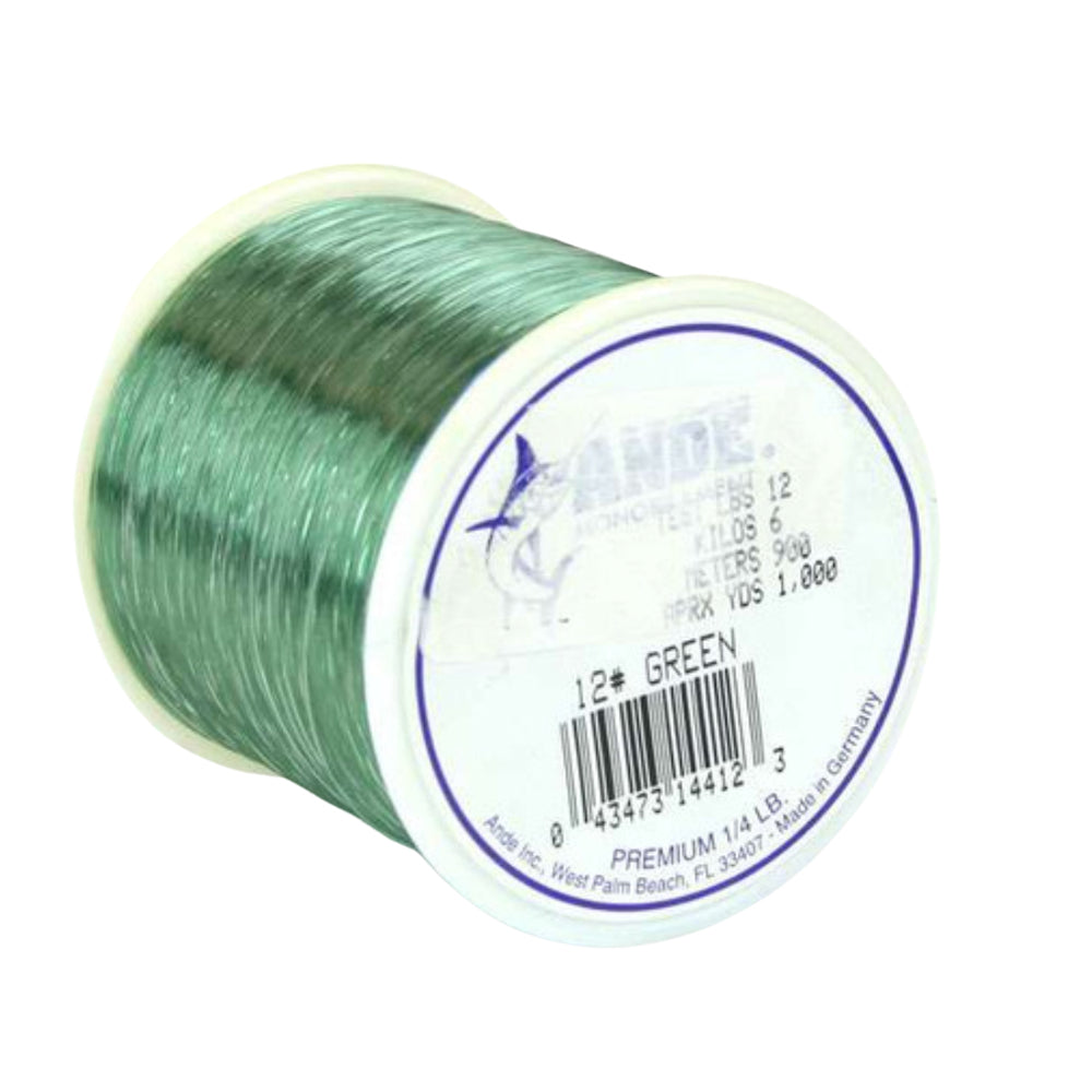 Ande Premium Monofilament 1/4lb Spool