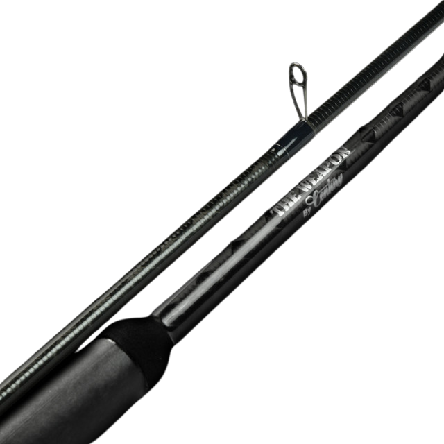 Century Rods The Weapon Spinning Rod 10' 2pc, Full Carbon 50/50 Split, 1/2-3oz, Up to 40#
