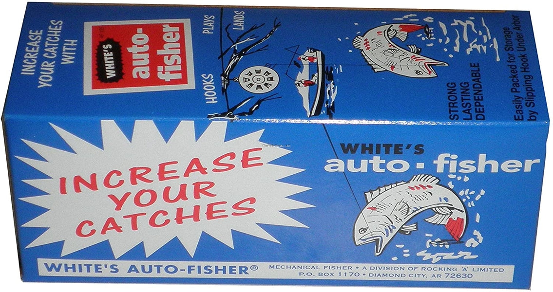 White's Auto Fisher AF-125, Carbon Steel 12 Reels
