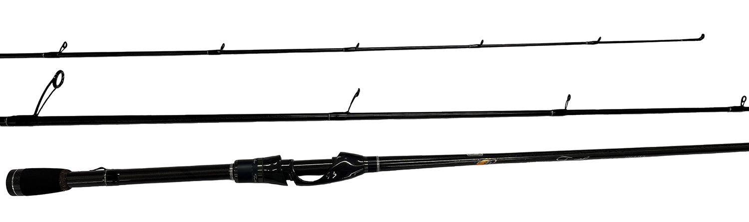 Phenix AHD-786-BLK Abyss HD Casting Rod, 7'8", 10-25#, Moderate
