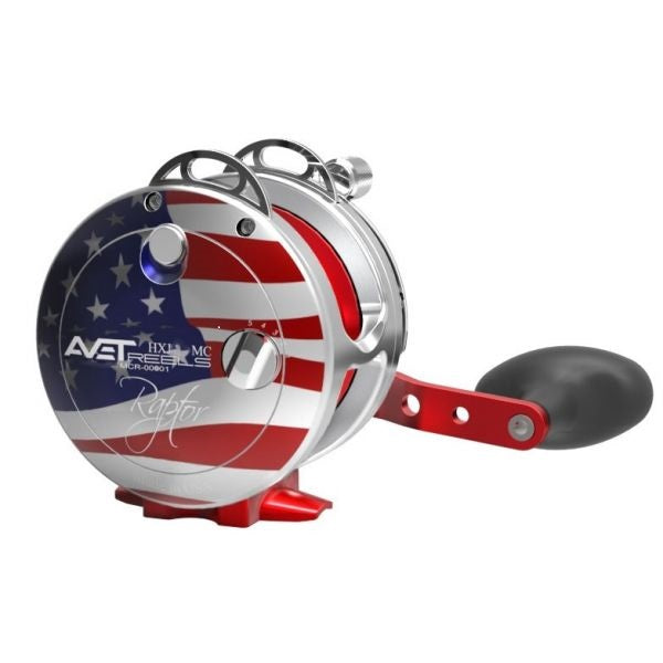 Avet HX3 3 Speed MC Lever Drag Raptor Patriot Special Avet HX3 3 Speed MC Lever Drag Raptor Patriot Special