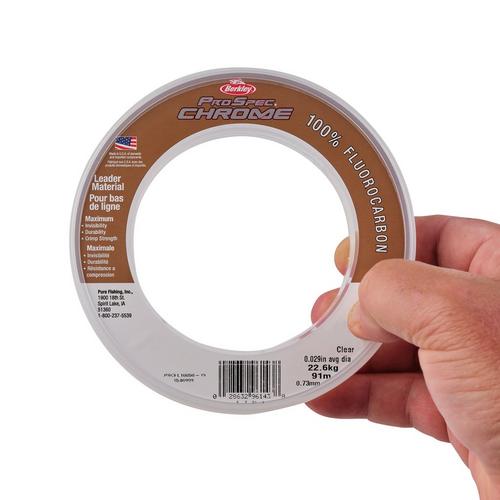 Berkley ProSpec Chrome 100% Fluorocarbon Clear Leader