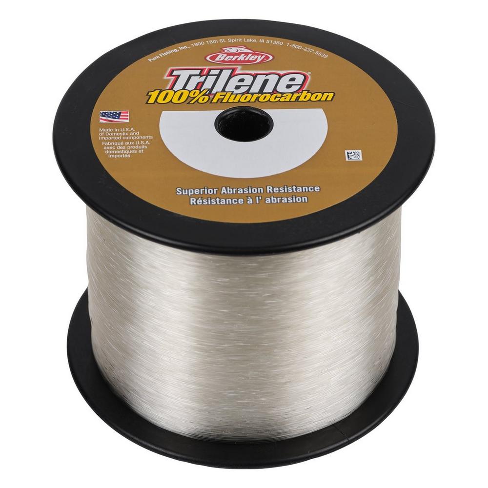 Berkley Trilene 100% Fluorocarbon Professional Grade Line Clear 2000 Yards