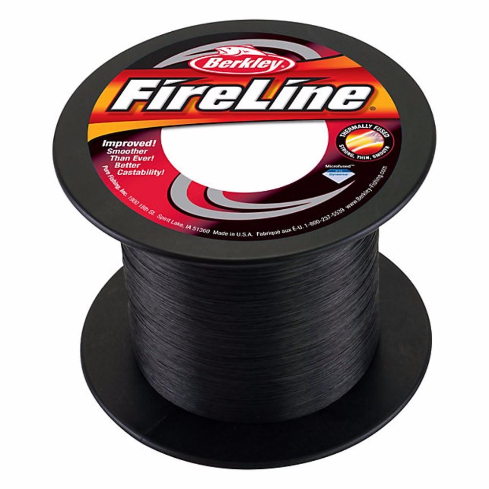 Berkley Fireline 8 Carrier Themally Fused Construction, 10lb 1500yd Smoke