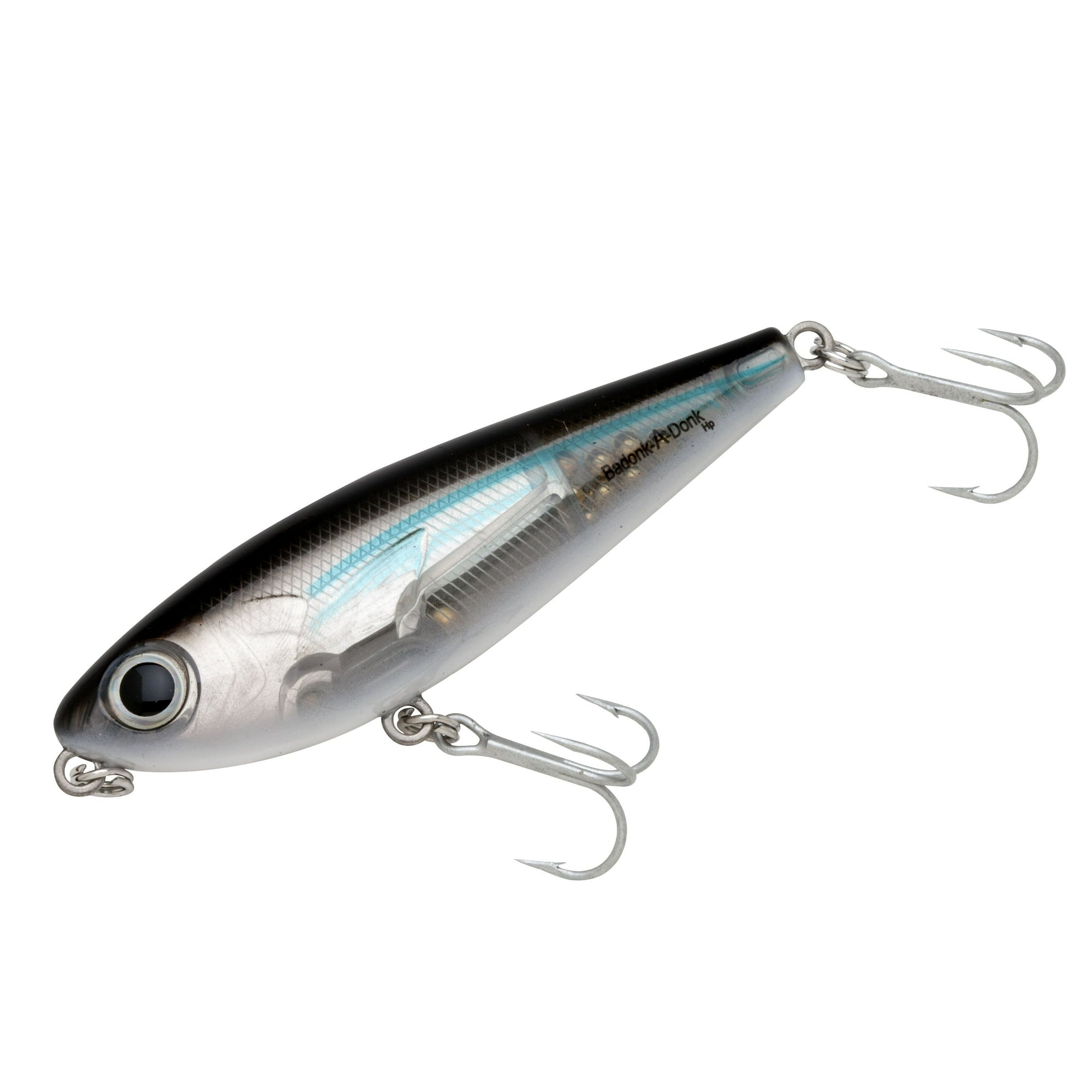 Bomber BSWDTH4341 Badonk A Donk High Pitch, 4, 3/4 oz, Silver Mullet