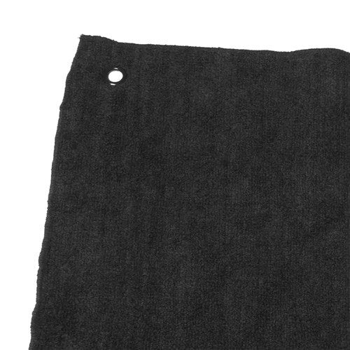 Calcutta Bait Towel 3 Pack, Black, 16"x15", w/ Mesh bag