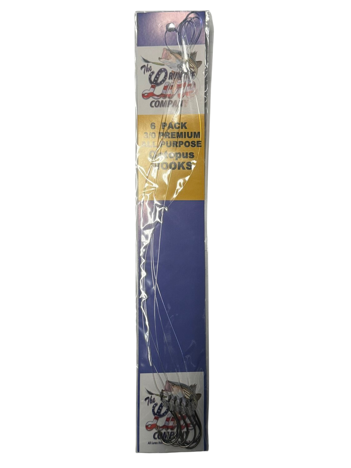 Run Off Lures 6pk Octopus Hooks