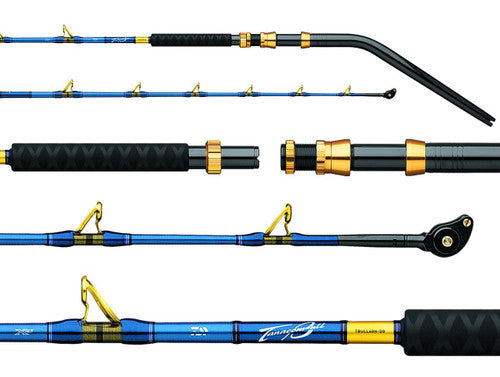 daiwa fishing pole curved handle Daiwa Tanacom Bull Deep Drop Rod
