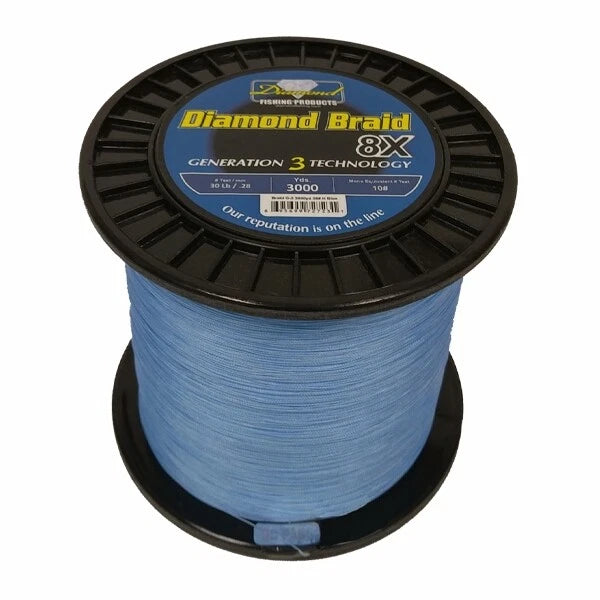 Diamond Braid Generation III 8X Braided Line 3000yd