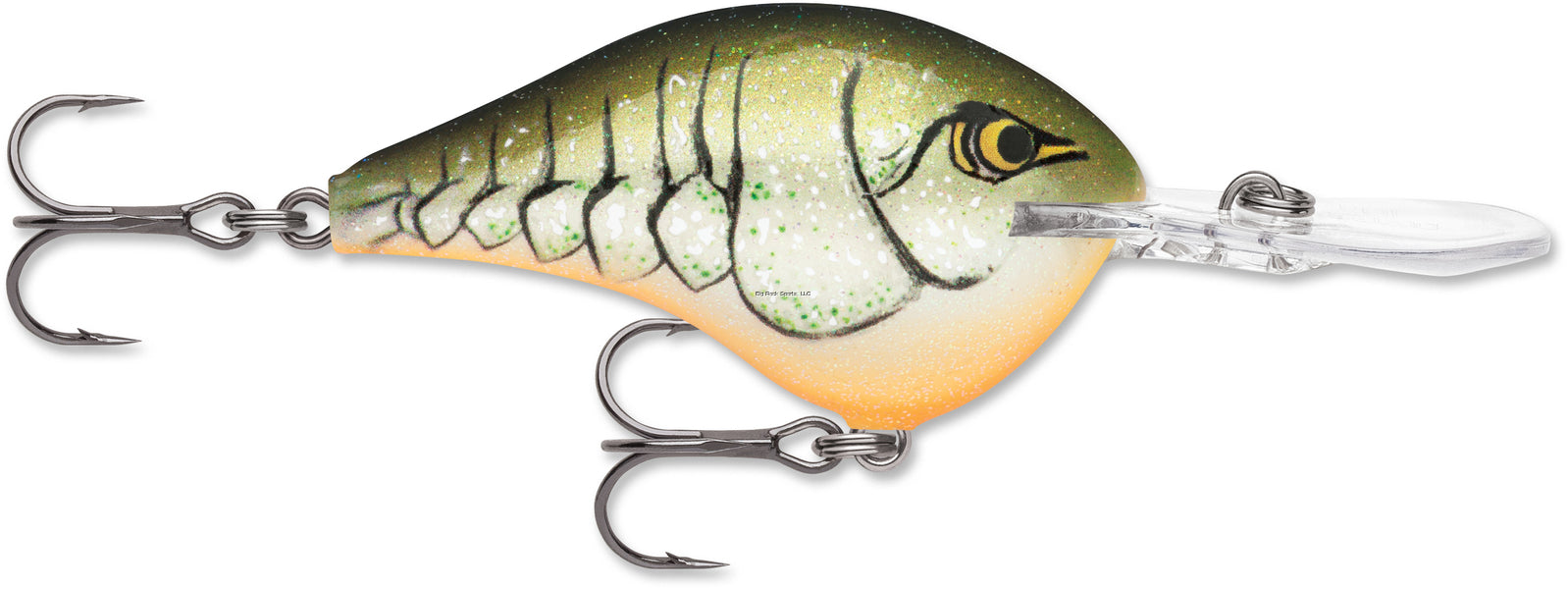 Rapala Dives-To 10 Crankbait, 2 1/4", 3/5 oz, Floating