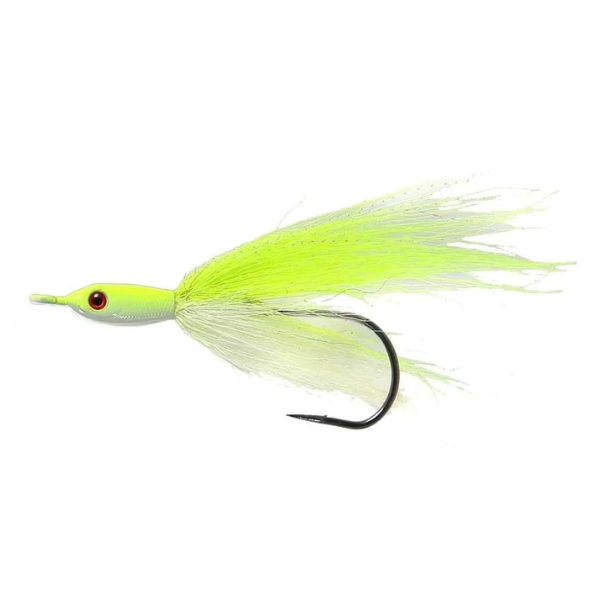 Jigging World Fluke Candy Teasers with Bucktail (2pk, Assorted Colors)