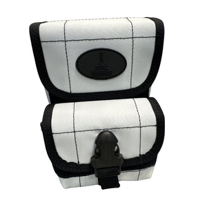 White w/ Black Stitching & Black Logo