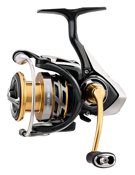 Daiwa Exceler LT Light & Tough  Spinning Saltwater Reels, Carbon Light Body