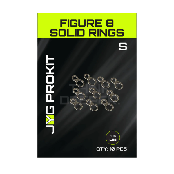 JYG Pro Figure 8 Solid Ring 10Pk