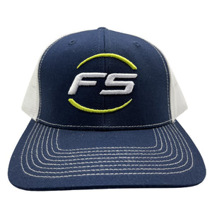 Navy Blue/White