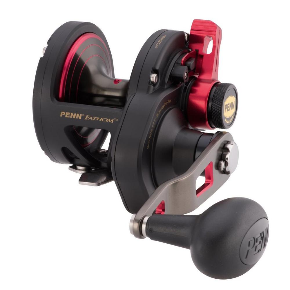 Penn Fathom Lever Drag Slow Pitch Reel Metal Body
