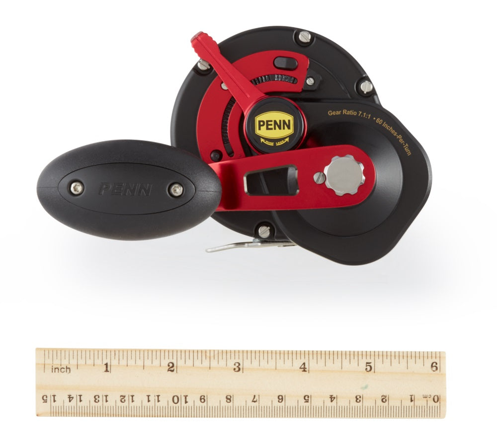 Penn Fathom Lever Drag Slow Pitch Reel Metal Body