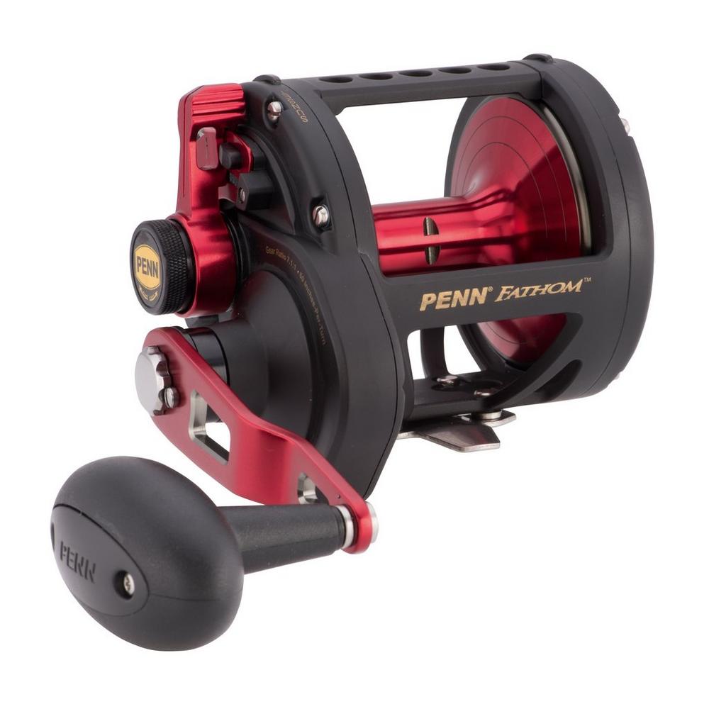Penn Fathom Lever Drag Slow Pitch Reel Metal Body