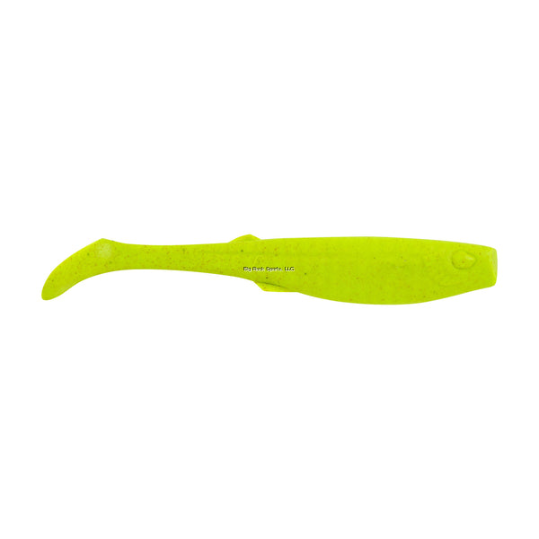 Berkley Gulp Paddleshad Life Like Bait Fish Profile, 4", Chartreuse