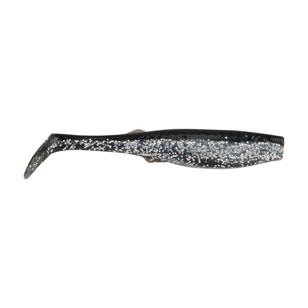Berkley Gulp Paddleshad Life Like Bait Fish Profile, 5", Black Silver