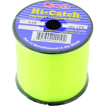 Momoi 20304 4Lb 30# Hi-Catch Mono Fl Yel 8080yd