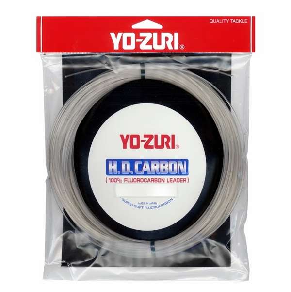 Yo-Zuri H.D. Carbon Fluorocarbon Leader Clear 100yd