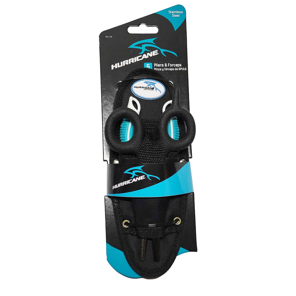 Hurricane HUR-23A 6" Pliers/Forceps w/Sheath