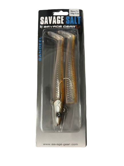 Savage Gear Savage Salt Sandeel 180, Green Eye 7 1/2", 3 1/2oz