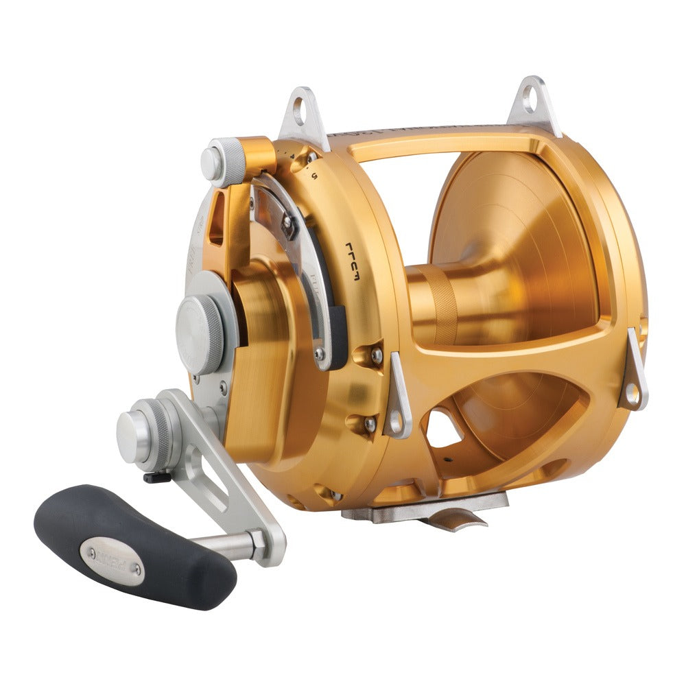 drags for penn spinning reel Warfare Star Drag 100 carbon fiber drag washers provide smooth drag under heavy loads Penn INT16VIS International Lever Drag