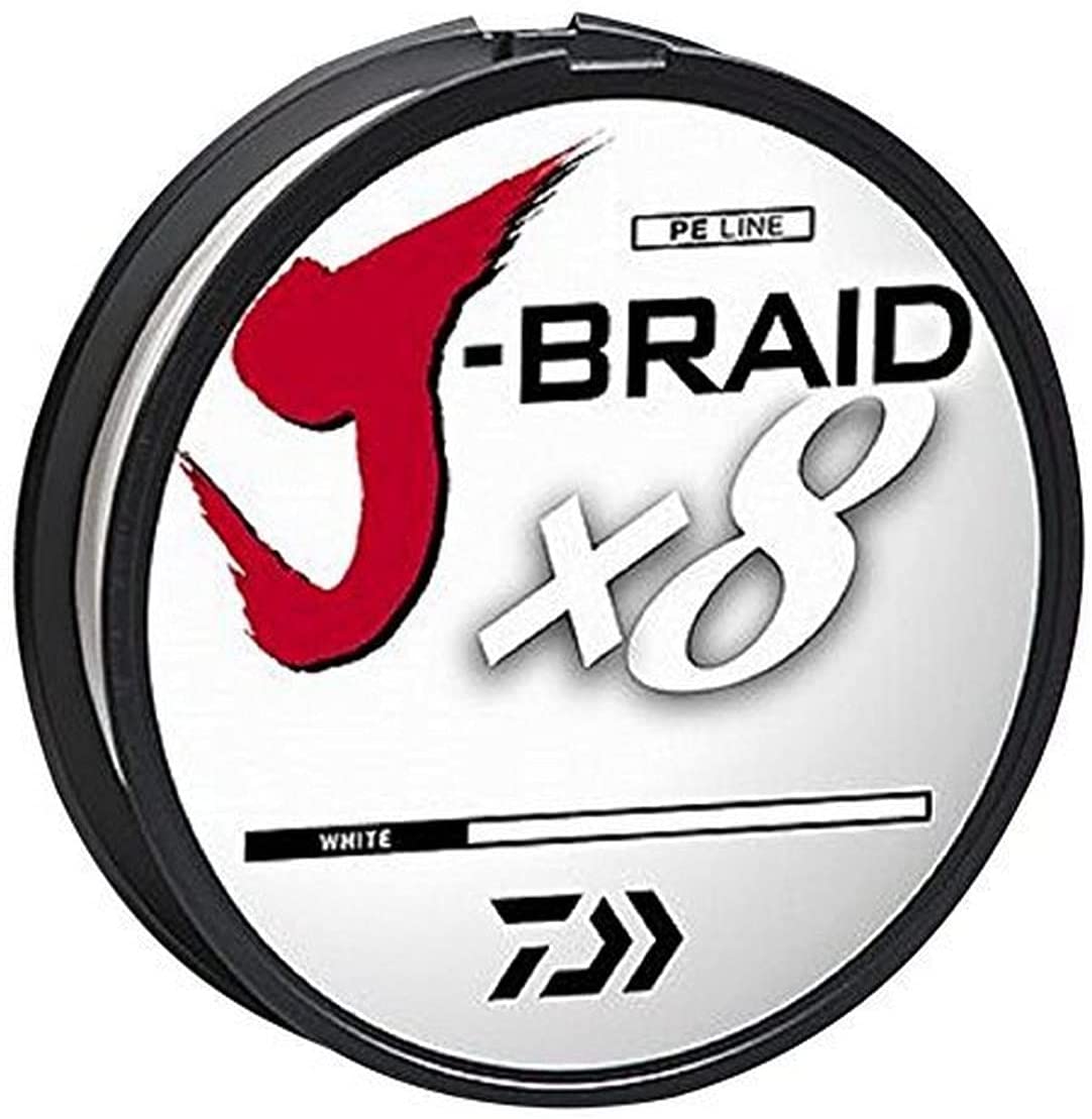 Daiwa J-Braid x8 8 Strand Braided Line (328, 548, 3300 Yards)
