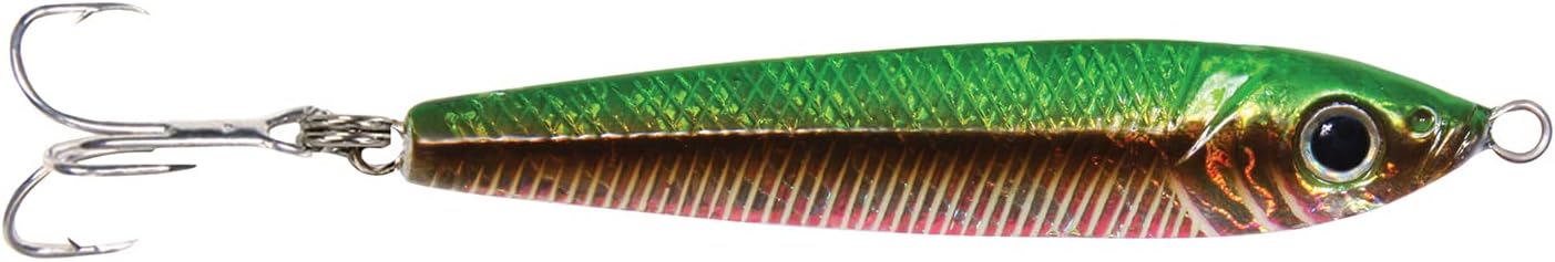 GOT-CHA Jigfish Lure, Treble Hook, 2" 1/2 oz