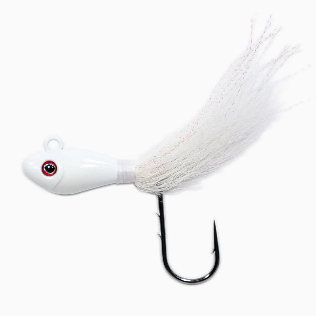 Dark Matter John Skinner Fixed Hook Fluke Bucktail