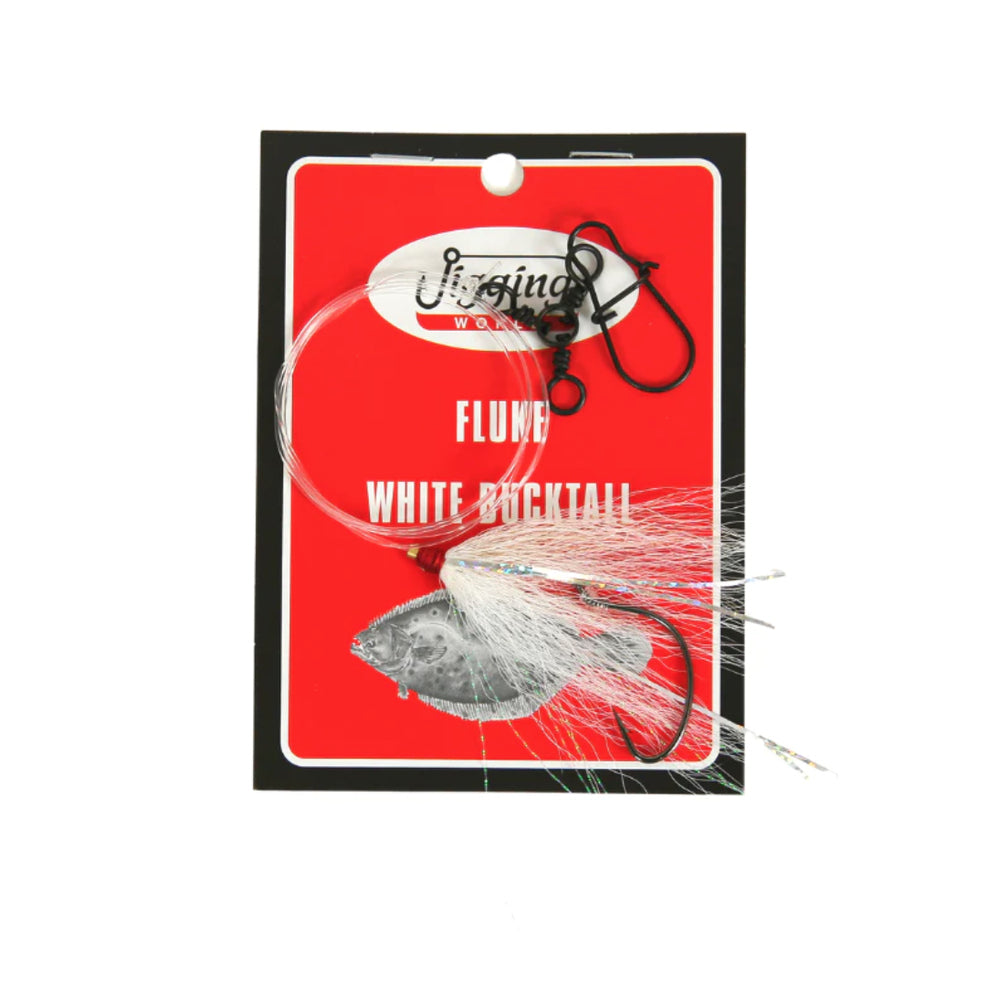 Jigging World Fluke Rig with Bucktail