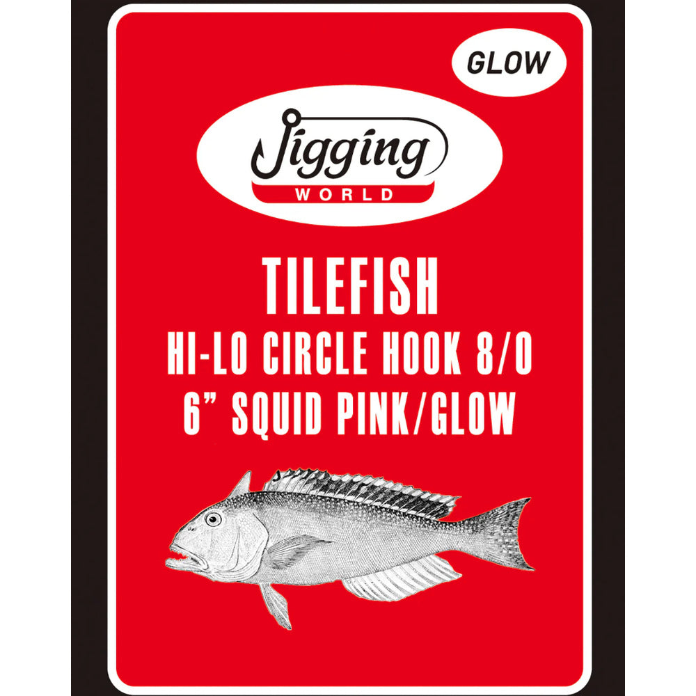 Jigging World Tilefish Hi-Lo Circle Hook Rigs