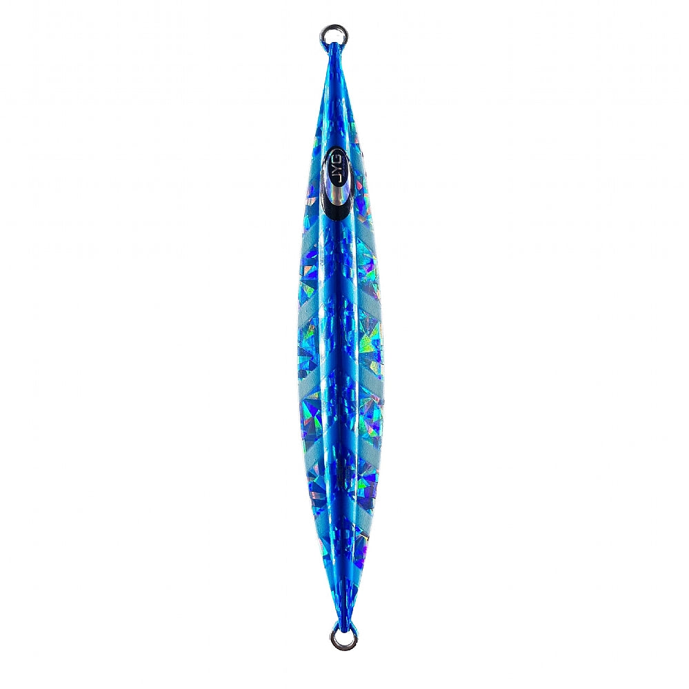 JYG Pro Fishing Deepish, Slow Pitch Jigging, 100g, Blue (Glow)