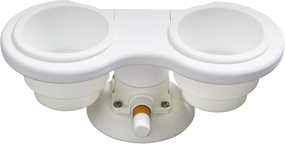 SeaSucker 2-Cup Holder Horizontal (White)