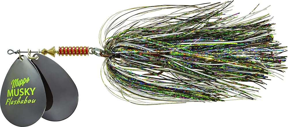 Mepps Double Blade Musky Flashabou