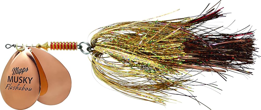 Mepps Double Blade Musky Flashabou