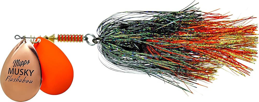 Mepps Double Blade Musky Flashabou