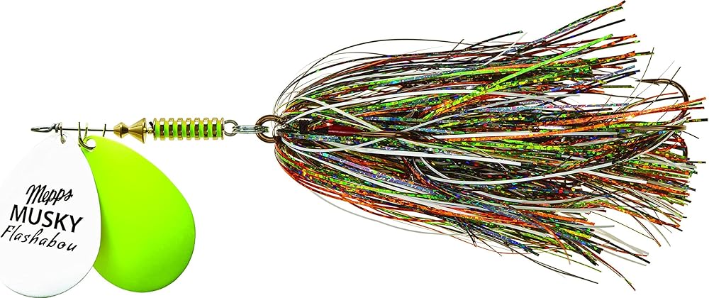 Mepps Double Blade Musky Flashabou