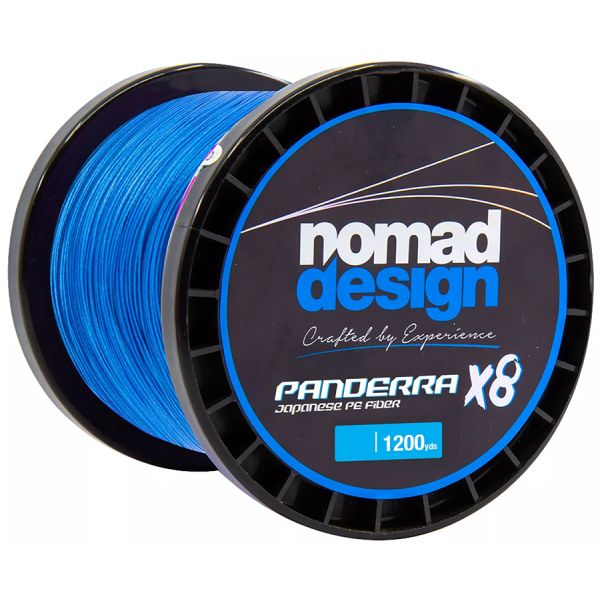 Nomad Panderra 8X Braid- Cyan Blue