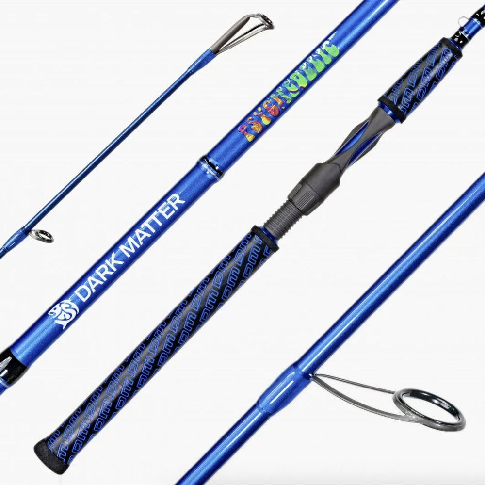 Dark Matter Psychedelic Inshore Spinning Rods