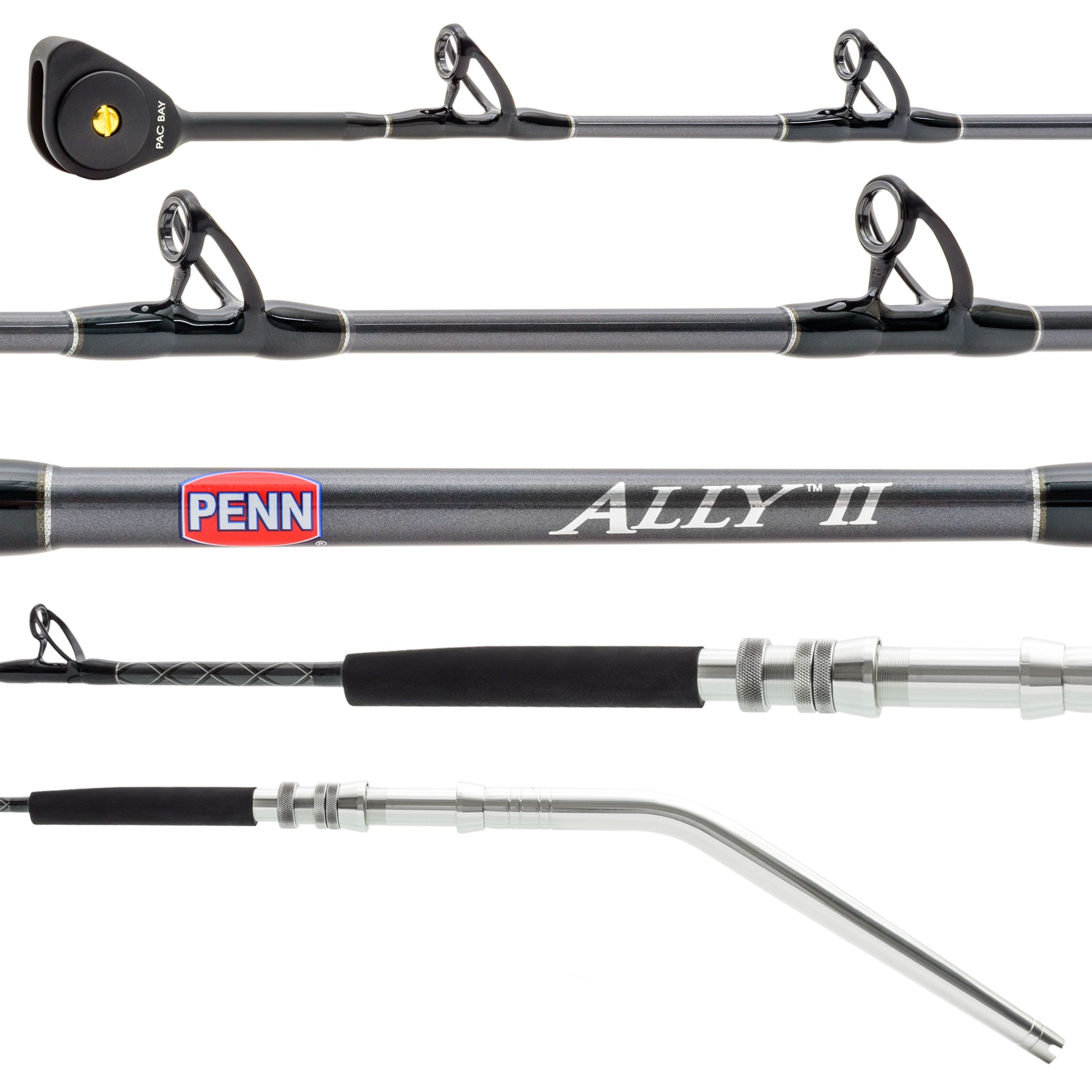 Penn Ally II ALLYBWII80250C60DD Deep Drop Boat Rod 6' 2pc Penn Ally II ALLYBWII80250C60DD Deep Drop Boat Rod 6' 2pc