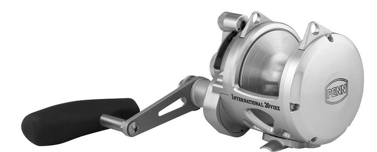 Penn INT20VISXS International Lever Drag Silver 2-Speed Reel