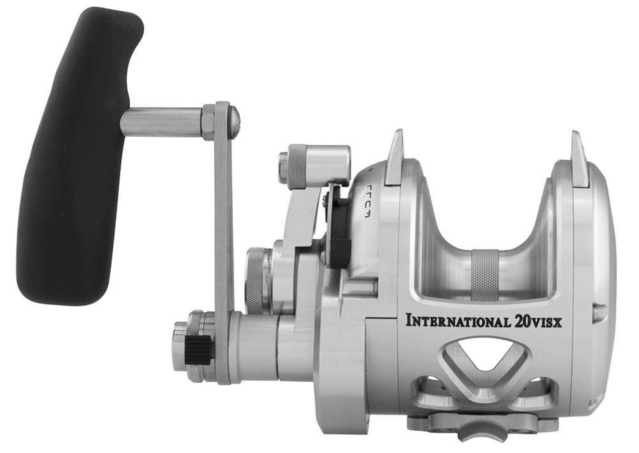 Penn INT20VISXS International Lever Drag Silver 2-Speed Reel