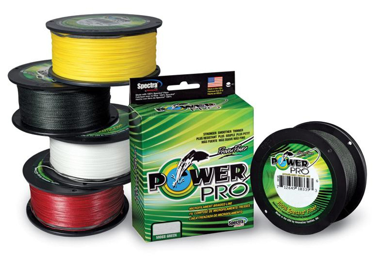 power pro braided fishing line 40lb Power Pro Original Braided Line 1500yd Spools