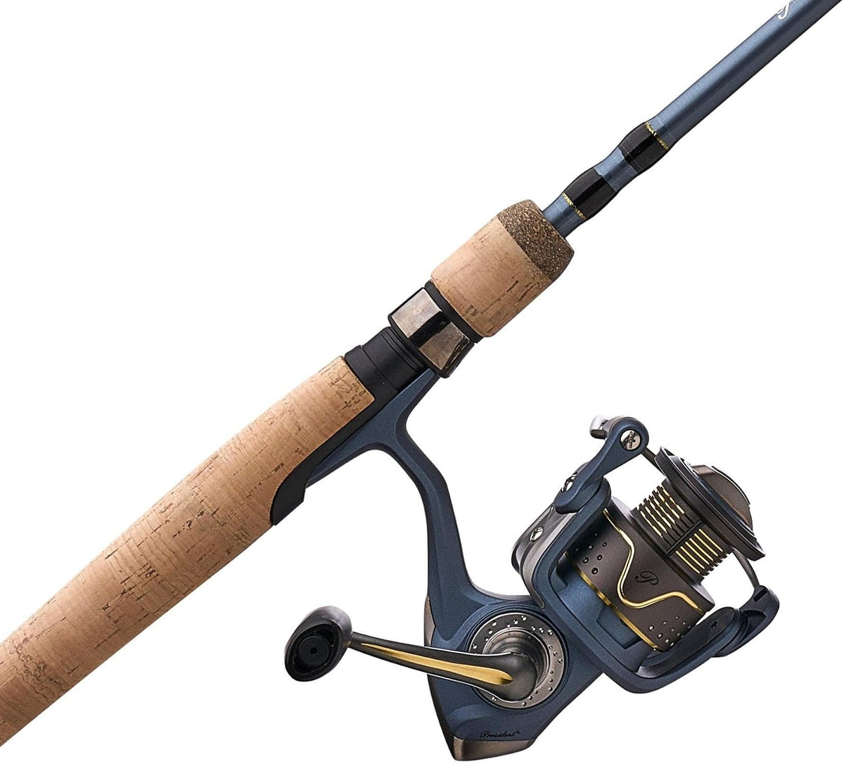 Pflueger PRESSP President Spinning Combos