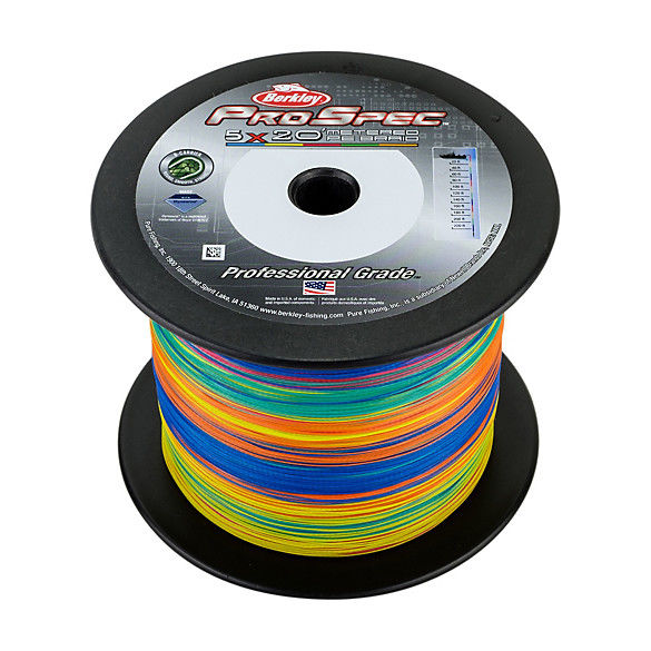 Berkley ProSpec 5-Color Metered Braided Line [20-30lb, 500yd]