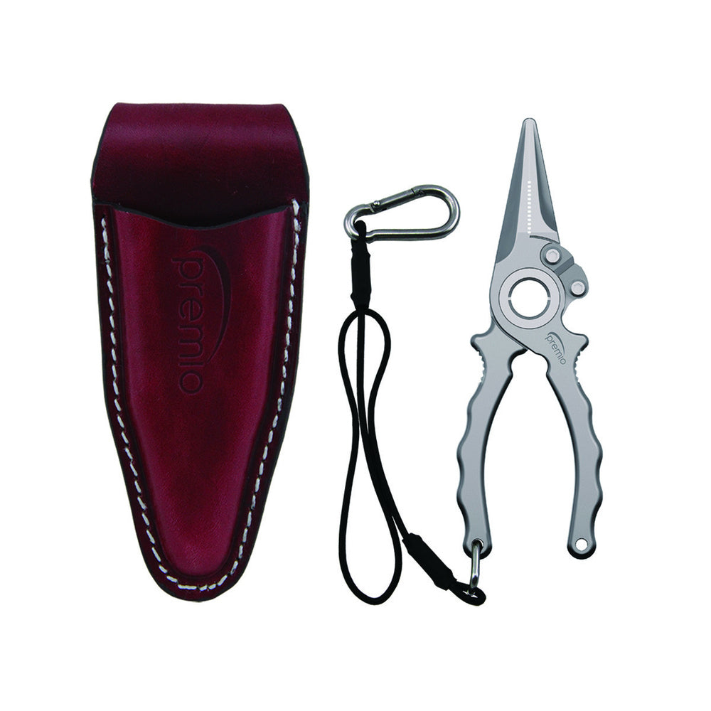 Danco Premio Titanium Pliers with Leather Sheath and Lanyard (5.5"-7.5")